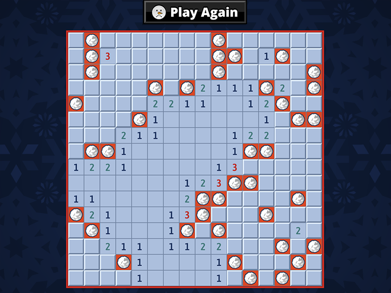 Winter Minesweeper screenshot
